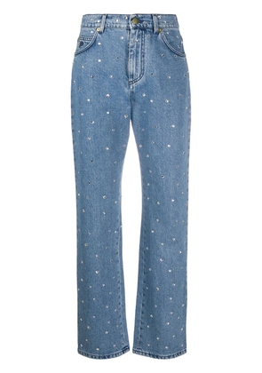 Philosophy Di Lorenzo Serafini denim embellished straight leg jeans - Blue