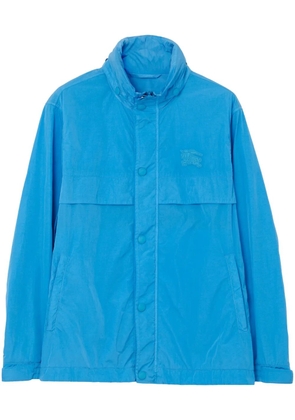 Burberry EKD concealed-hood windbreaker - Blue
