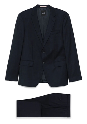 BOSS virgin wool suit - Blue