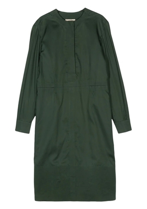 Celine Pre-Owned 2010s cotton shirt dress - Green