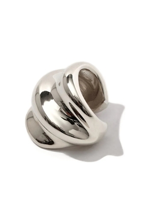 Otiumberg metallic wave ear cuff - Silver