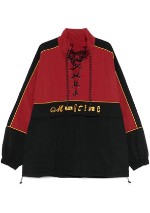 Martine Rose lace-up windbreaker - Black