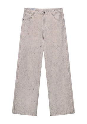 ROUGH. wide-leg jeans - Grey