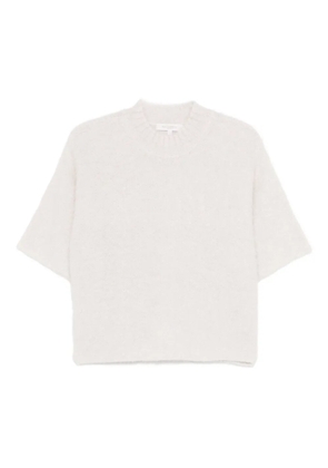 Antonelli short-sleeve sweater - Neutrals