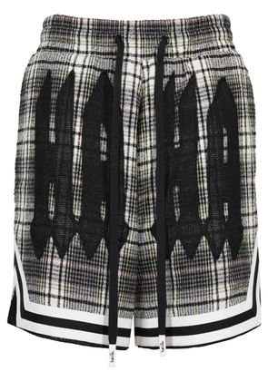 Haculla Praising plaid track shorts - White