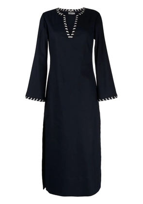 Simkhai Dalta eyelet-detail midi dress - Blue