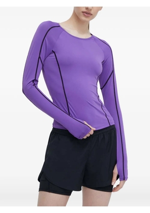 P.E Nation long-sleeve cutout top - Purple