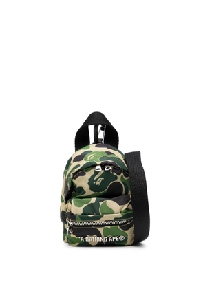 A BATHING APE® ABC Camo print backpack - Green