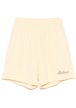 Sporty & Rich Carlyle track shorts - Yellow