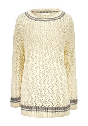 Fabiana Filippi open-knit jumper - Neutrals
