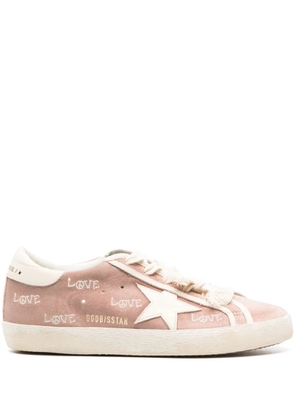 Golden Goose Super Star suede sneakers - Pink