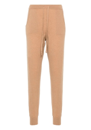 Teddy Cashmere Milano mid-rise track trousers - Brown