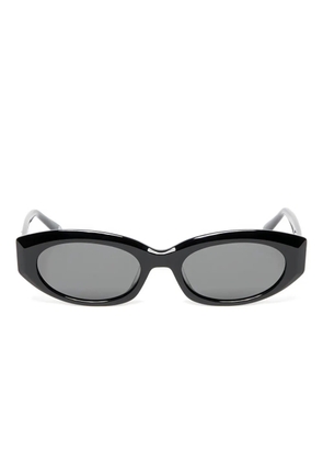 A BATHING APE® oval-frame sunglasses - Black
