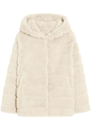 Apparis Goldy hooded coat - Neutrals