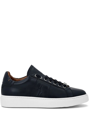 Billionaire nappa low-top sneakers - Blue