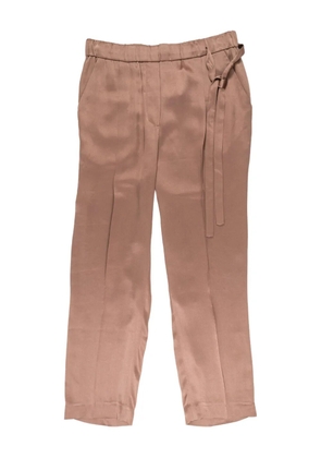 Brunello Cucinelli elasticated-waistband trousers - Neutrals