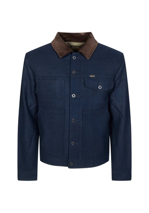 Filson Spokane corduroy-collar shirt jacket - Blue
