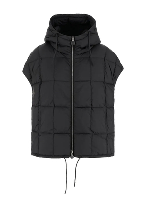 Ienki Ienki Cozy Arco hooded quilted vest - Black