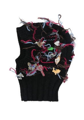 Chopova Lowena embellishment hat - Black