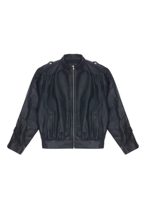 Gimaguas Oscar leather jacket - Black
