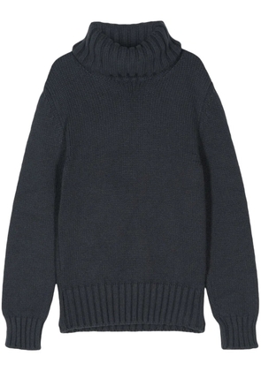Saint Laurent Pre-Owned 1990s wool sweater - Blue
