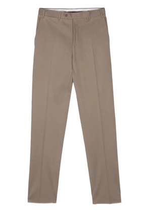 Canali straight-leg trousers - Green