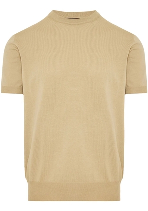 Canali cotton t-shirt - Neutrals