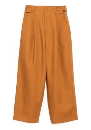 Enföld pleated trousers - Neutrals