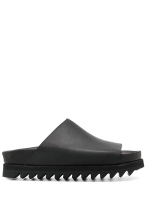 Guidi leather slides - Black