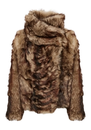 Yves Salomon shearling jacket - Brown
