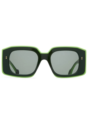 JW Anderson Bumper sunglasses - Green