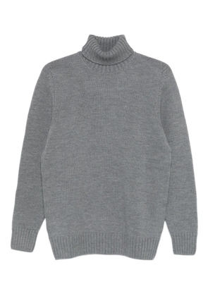 Drumohr roll-neck wool sweater - Grey