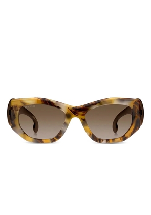ETRO paisley cat-eye sunglasses - Brown
