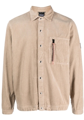 Aries spread-collar corduroy jacket - Neutrals