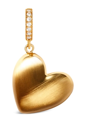 Crystal Haze Hazed Heart pendant - Gold