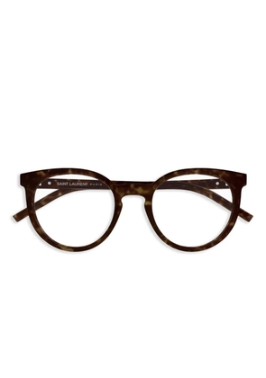 Saint Laurent Eyewear cat-eye glasses - Brown