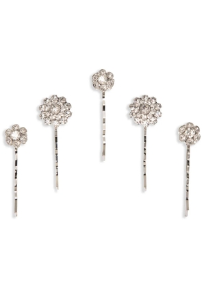 Jennifer Behr Nora bobby pins (set of five) - Silver