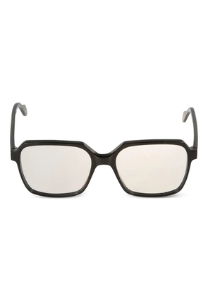 Kador Lisa light geometric-frame glasses - Black