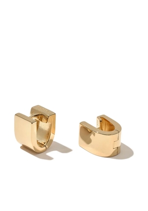 Otiumberg 14K gold vermeil chunky square earring