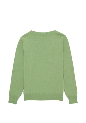 Fortela Noah boat-neck sweater - Green
