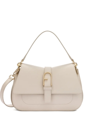 Furla M Flow buckle tote bag - Neutrals