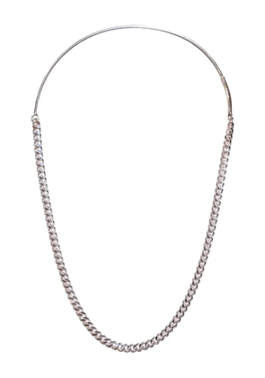 Saskia Diez Grand Chained Hoop earring - Silver