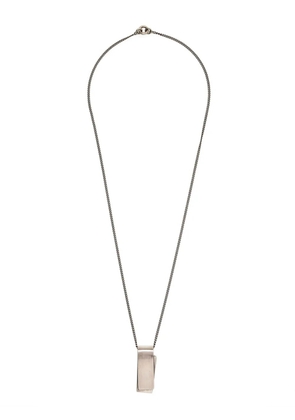 WERKSTATT:MÜNCHEN folded necklace - Silver