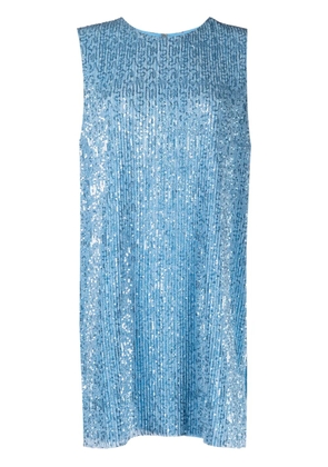 Stine Goya Isha sequin-embellished tunic top - Blue
