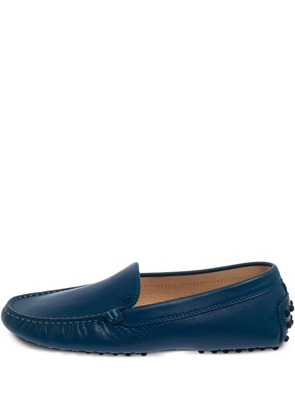 Tod's Vintage pre-owned leather loafers - Blue