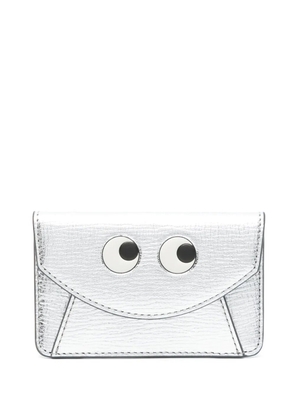 Anya Hindmarch Eyes MagSafe wallet - Silver