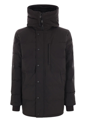 Canada Goose padded hooded jacket - Black