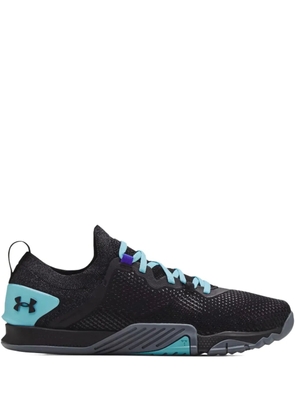 Under Armour TriBase Reign 3 'Black Turquoise' sneakers