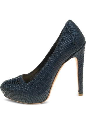 Prada Pre-Owned 135mm Madra heeled pumps - Blue