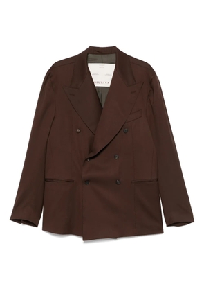 Giuliva Heritage Stefano double-breasted blazer - Brown